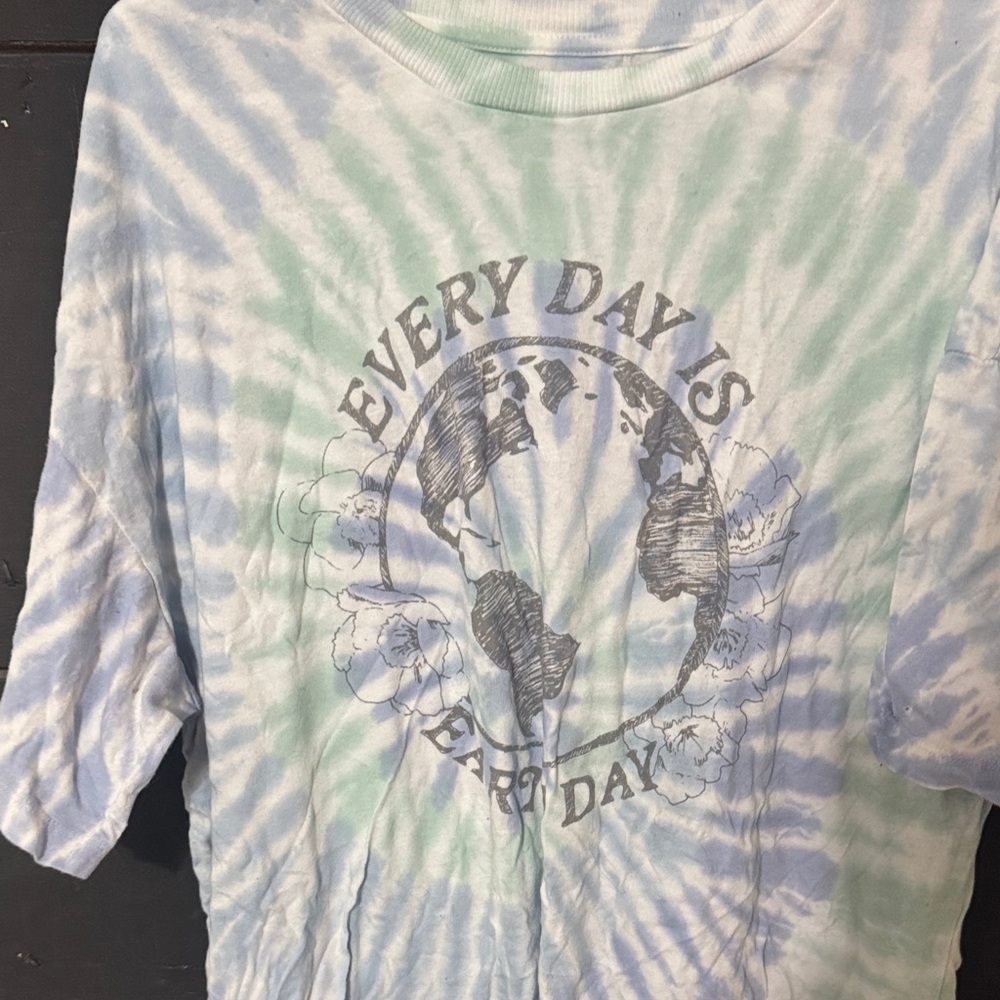 Tie-Dye Earth Day T-Shirt